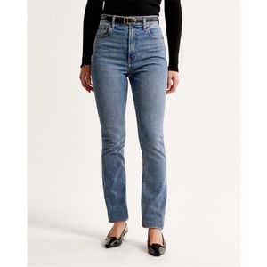 Abercrombie & Fitch 90s Slim Straight Ultra High-Rise jeans